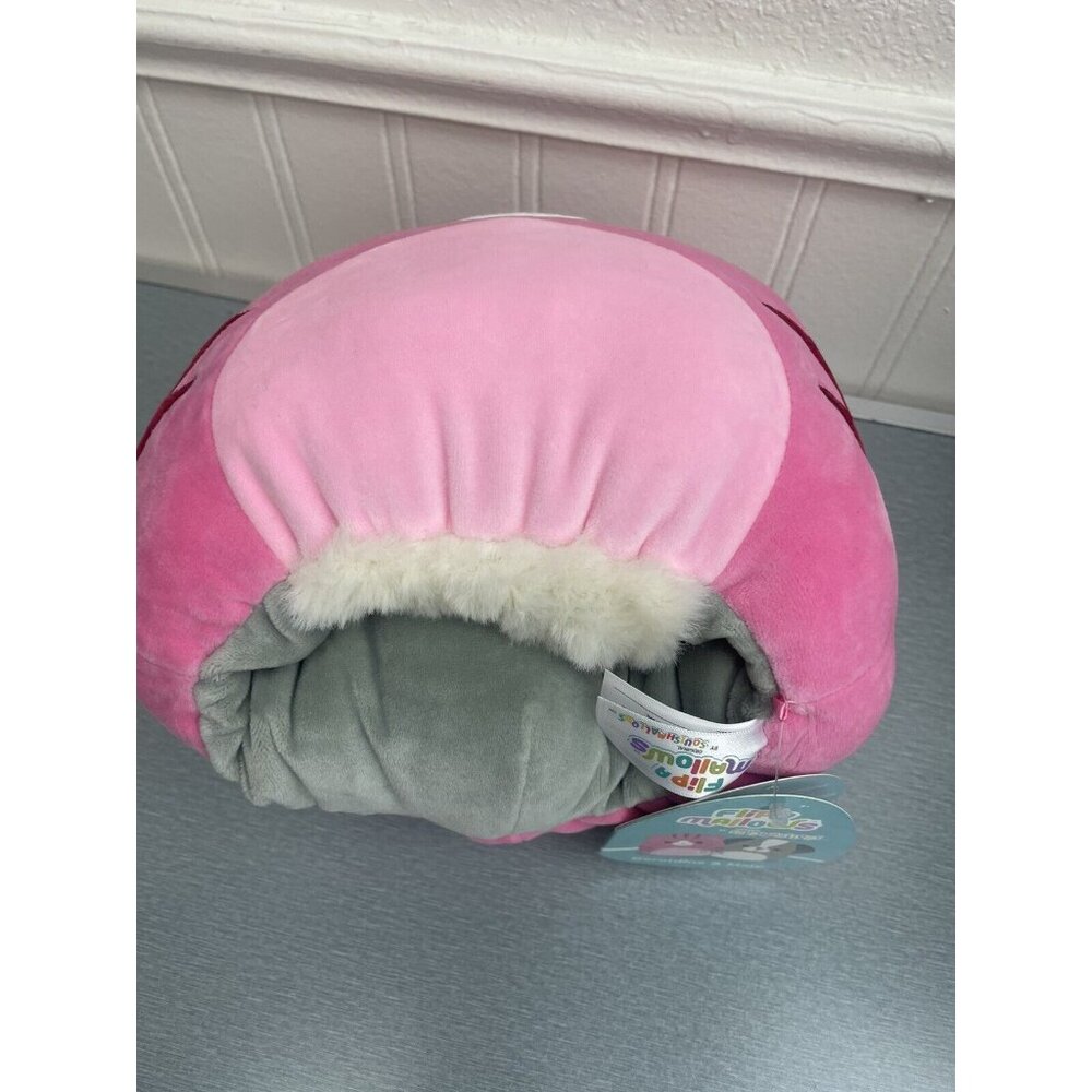 Squishmallows “FlipaMallows”  8” Geraldine And Malu Pink Cat And Grey Dog - Picture 4 of 10